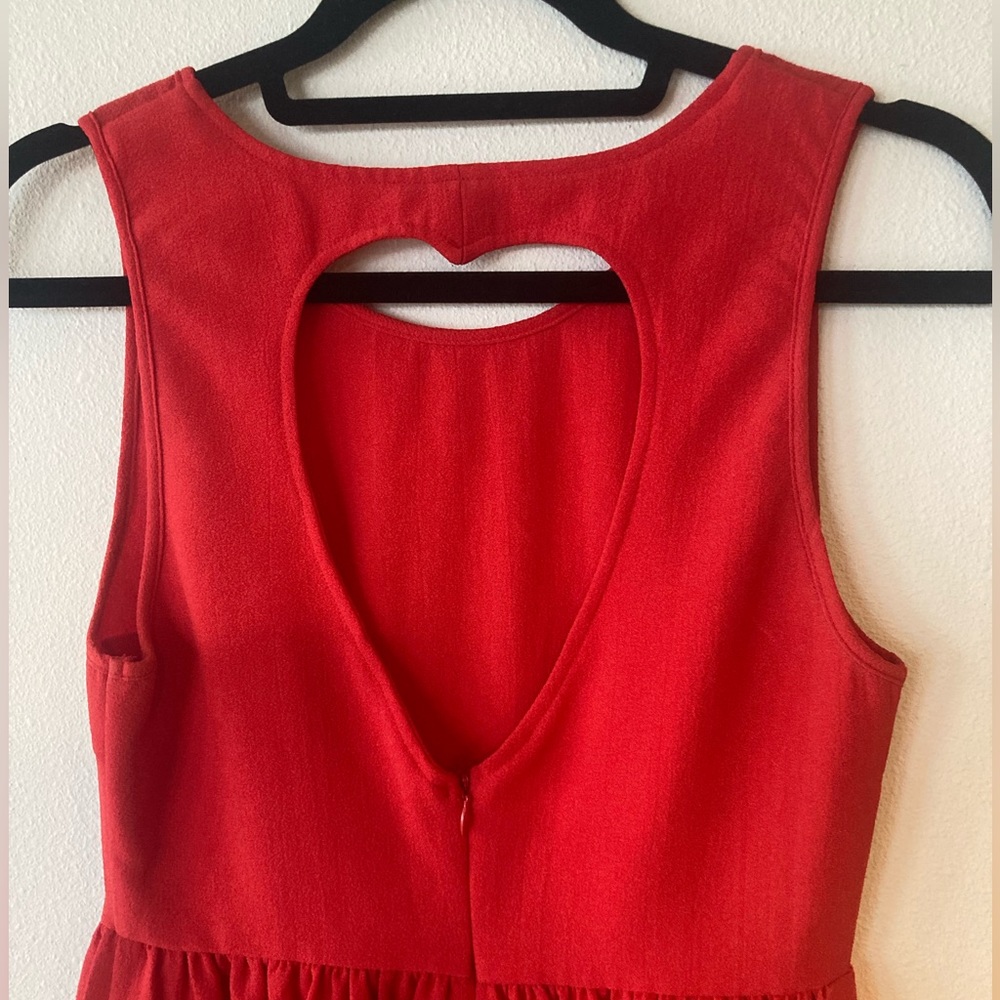 Heart Cutout Mini Dress
